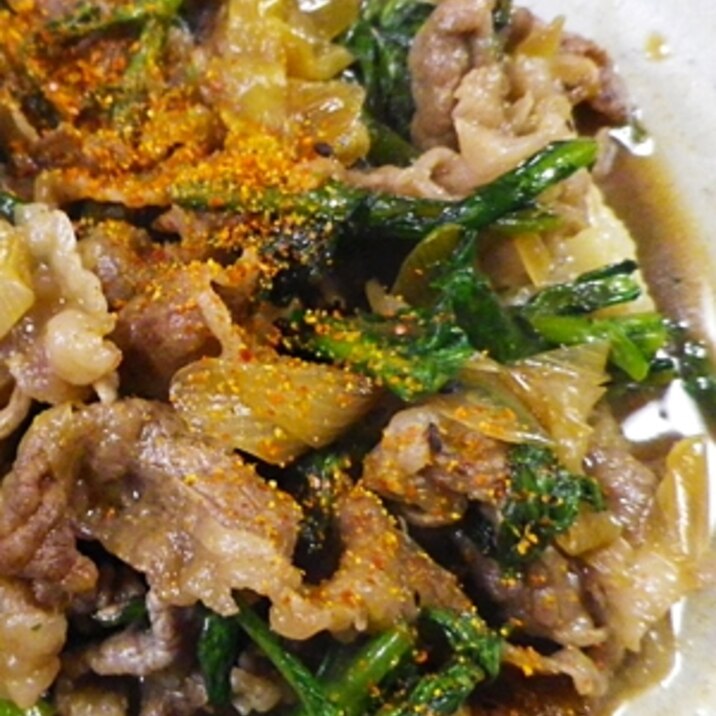 牛バラ肉と春菊のすき煮 レシピ 作り方 By Leopoo 楽天レシピ